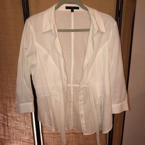 Alex Marie White Button Down